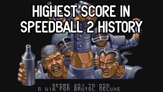 Highest Score in Speedball 2 History? / Sega Megadrive