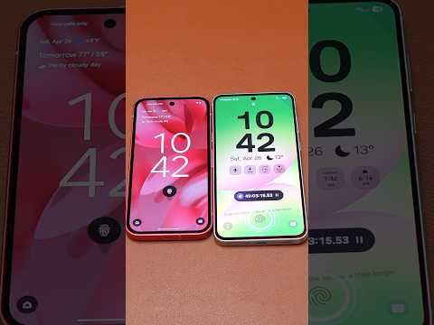 Galaxy A56 Fingerprint Sensor vs Pixel 9a