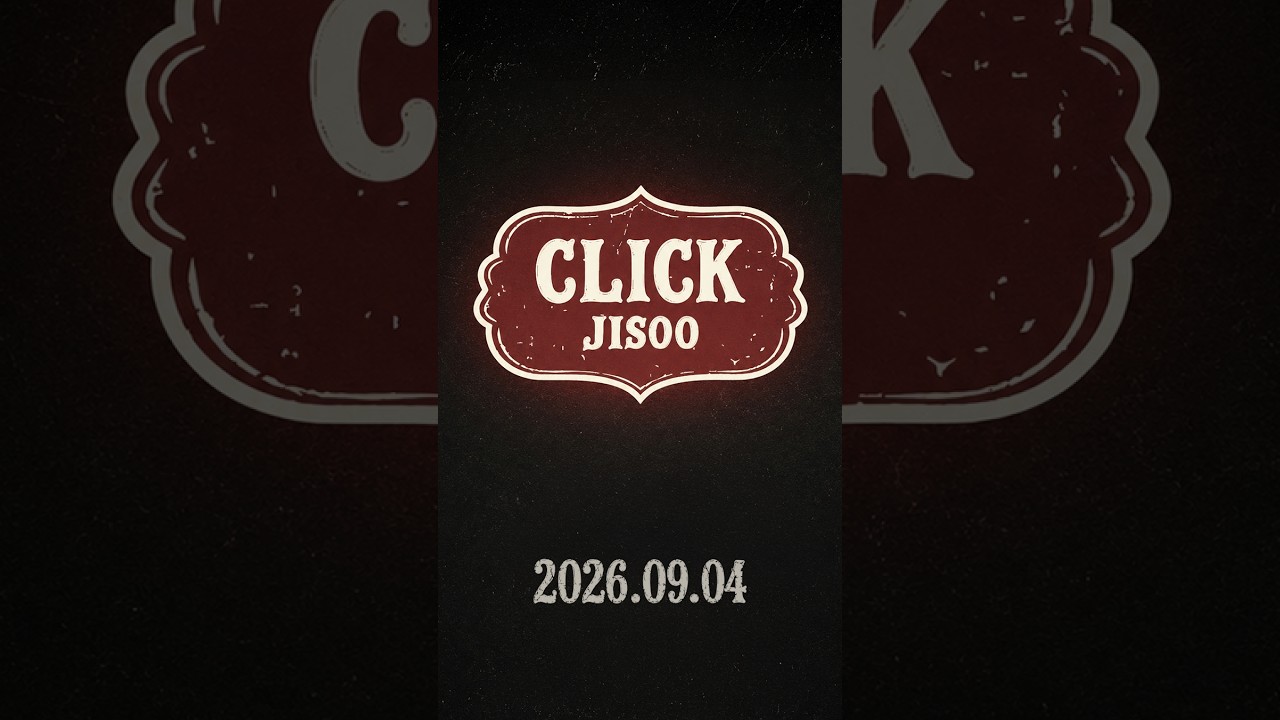 Jisoo - CLICK teaser 2026