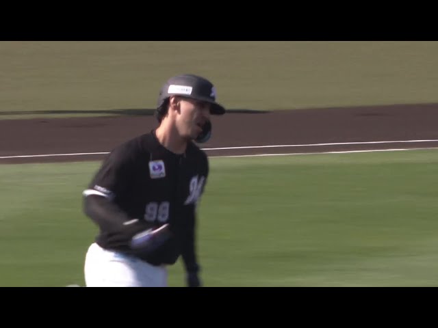 【6回表】頼れる4番の一発!! マリーンズ・ソト レフトスタンドへの今季第4号ソロホームランを放ち同点に追いつく!! 2025年5月13日 東北楽天ゴールデンイーグルス 対 千葉ロッテマリーンズ