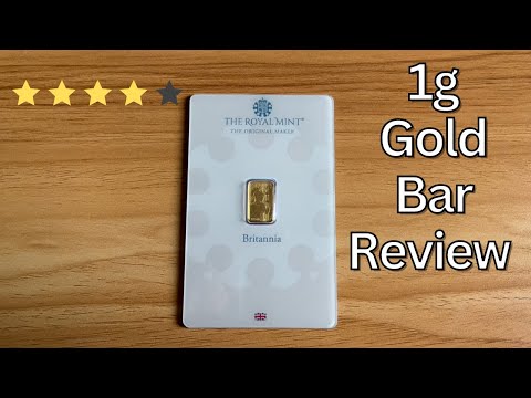 1g Royal Mint Gold Bar Review