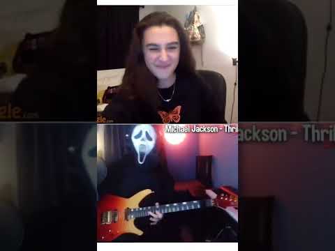 Michael Jackson - Thriller Guitar Cover by The Dooo on OMEGLE