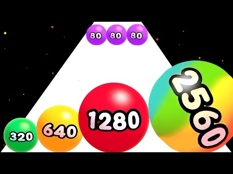 BALL MASTER 2048 : Ball Run 3D + Number Balls Run ( Infinity)