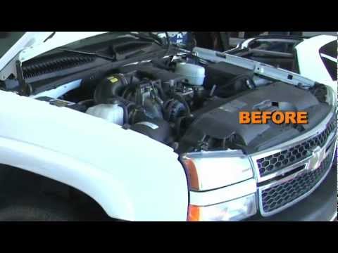 2005-2007 Chevrolet(Chevy) Silverado GMC Sierra 2500 and 3500 6.6L K&N Intake Installation