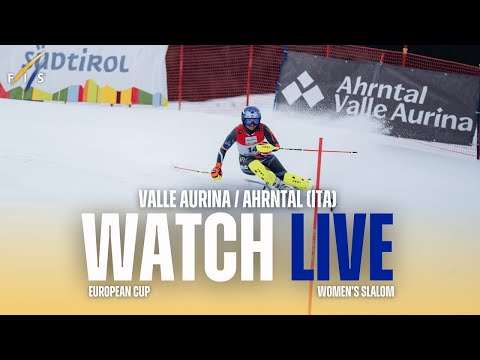 Ahrntal (ITA) - Europa Cup Slalom Women Run 2 Women