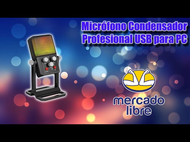 Vídeo relacionado con Micrófono USB para PC - Micrófono Plug & Play A Condensador, Suministros de Audio HD Para Laptop PC Studio | Grabación De Voces, Voces Fuera De Campo, Omnidireccional Avanzado Y Una Transmisión De