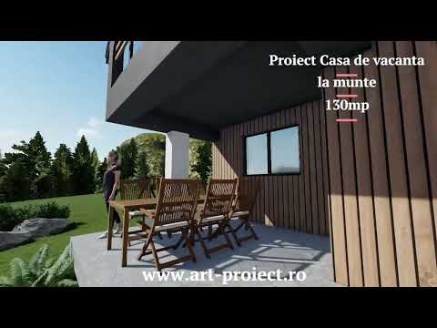 Proiect casa de vacanta la munte