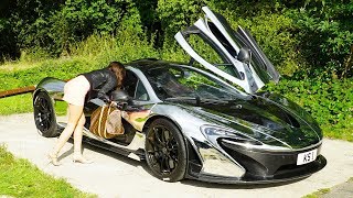 McLaren P1 GOLD DIGGER PRANK!