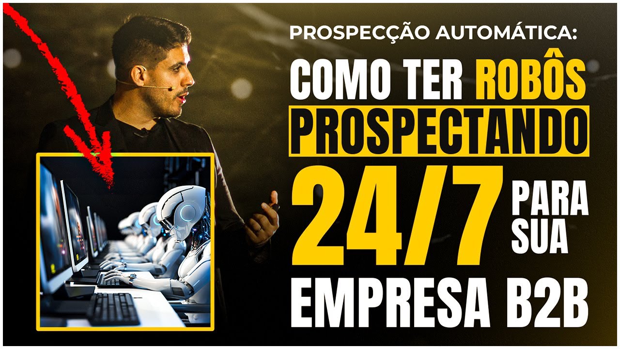 Prospecção Automática: Como ter robôs prospectando 24/7 para sua empresa B2B