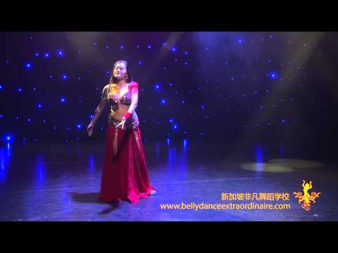 "Night of the Persian Roses" - Performance by 2014 WBDF Folkloric Champion Freda Li (CN)