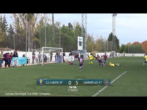 Jornada 9. C.D Cheste "A" 0 - 6 Levante UD "C" (Jose Maria)