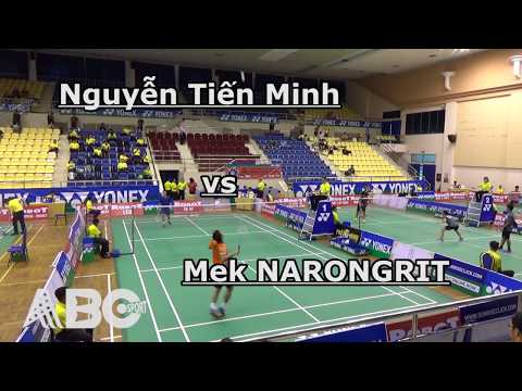 [FullHD-MS-R2-G1] YONEX SUNRISE VIETNAM OPEN 2017 - Nguyen Tien Minh [VN] vs Mek NARONGRIT [TH]