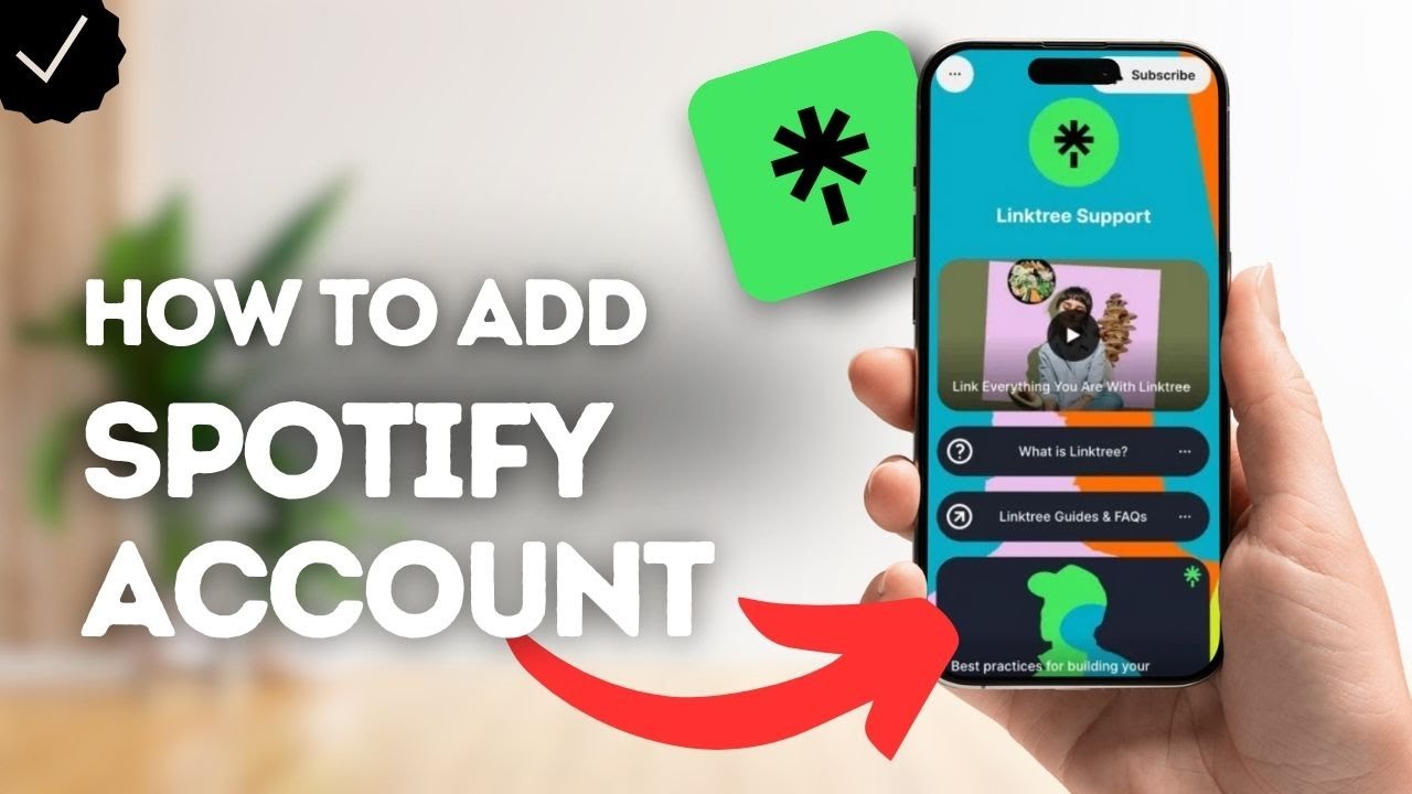 How To Add Spotify Account On Linktree?