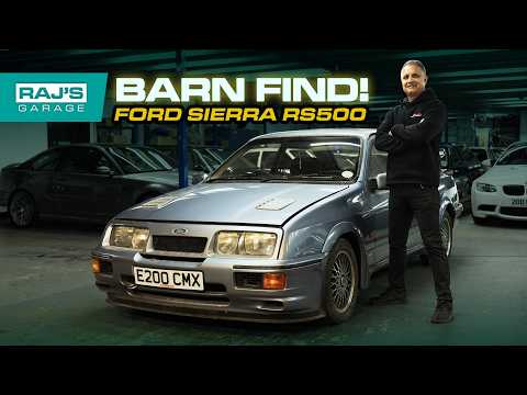 The Rarest Cosworth Ever? 500BHP RS500 Barn Find Restoration Begins | Raj's Garage