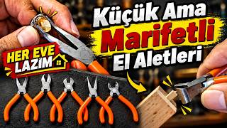 Her Evde Olması Gereken El Aletleri - 5 Parça Mini Pense Seti