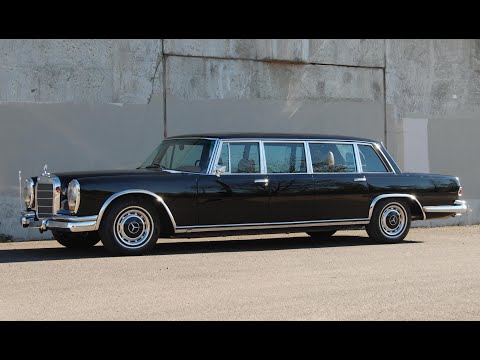 1970 Merceds Benz 600 Pullman Black