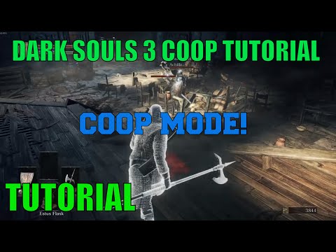 DARK SOULS 3 TUTORIAL - HOW TO ENTER COOP MODE!