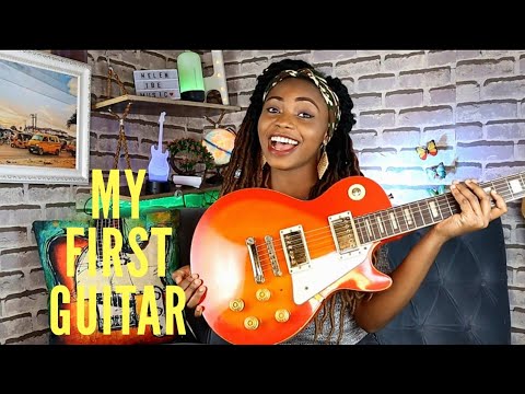My First Electric Guitar + Freestyle Jam