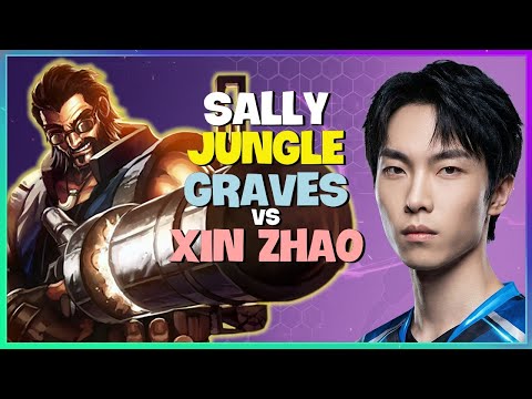 Sally Chinese Challenger Graves Jungle Pathing and Mechanics Breakdown Engsub