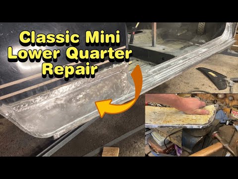 Classic Mini Lower Quarter Repair