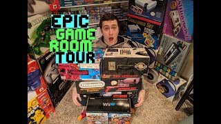 My Game Room Tour! // Epic Collection // TONS of Games & Systems!