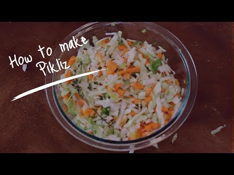 Haitian Recipes: Haitian Pikliz | Pikliz