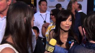 Ming-na Wen & Zachary Levi @ Guardians of the Galaxy Premiere | AfterBuzz TV Interview