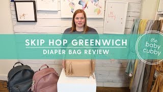 Skip Hop Backpack Diaper Bag - Greenwich Review