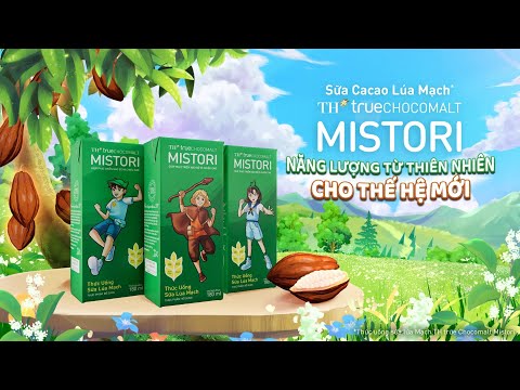 Sữa Cacao lúa mạch TH true CHOCOMALT MISTORI | Năng lượng từ thiên nhiên cho thế hệ mới