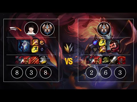 HLE Haru Kindred vs Graves Jungle - KR Challenger Patch 10.11