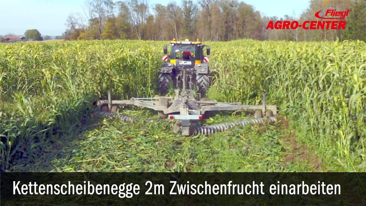 Fliegl KSE 680 láncos tárcsás borona – akár Mintill technológiához