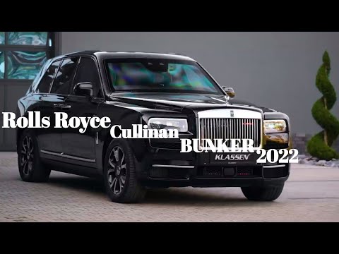 Rolls Royce Cullinan BUNKER (2022) - $1M Armored Ultra-Luxury SUV by Klassen  #Rolls #Royce