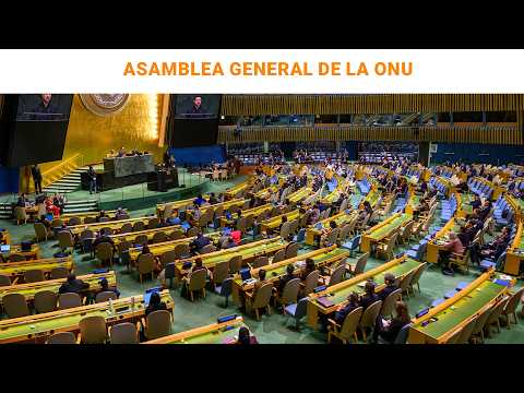 🔴 DIRECTO | Sesión matinal de la quinta jornada de la Asamblea General de la ONU | RTVE Noticias