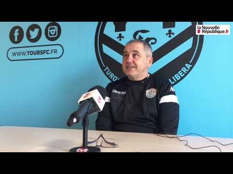 VIDÉO. Michel Estevan (Tours FC) : « Je veux des joueurs joyeux sur le terrain »