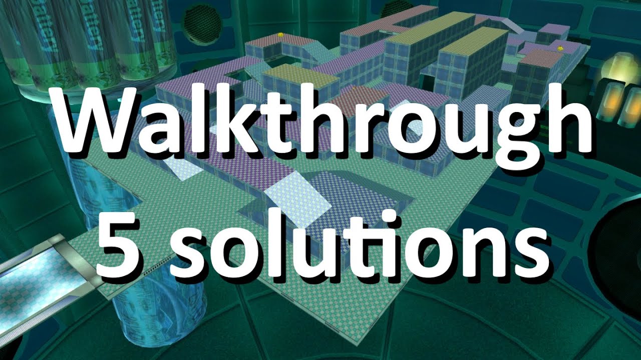 Labyrinth/Crazy Maze walkthrough - 5 solutions (Super Monkey Ball 2 & Banana Mania)