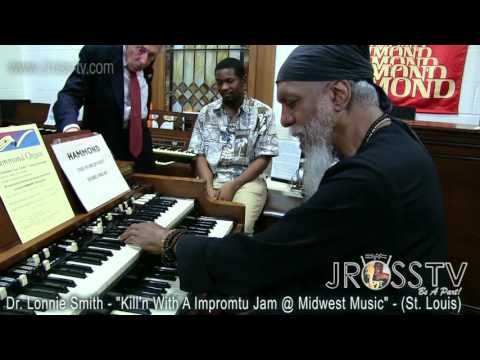 James Ross @ (Organist) Dr. Lonnie Smith - @ Midwest Music / St. Louis - www.Jross-tv.com
