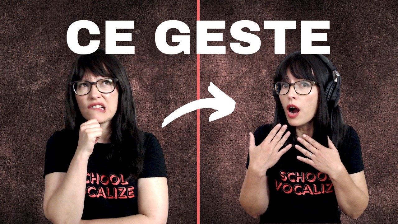 Tu chantes et ta voix FATIGUE après 15 minutes ? 😩
