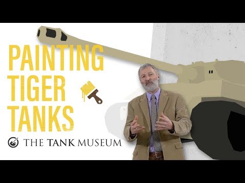 How to Paint Tiger Tanks | Tank Chats Special | The Tank Museum