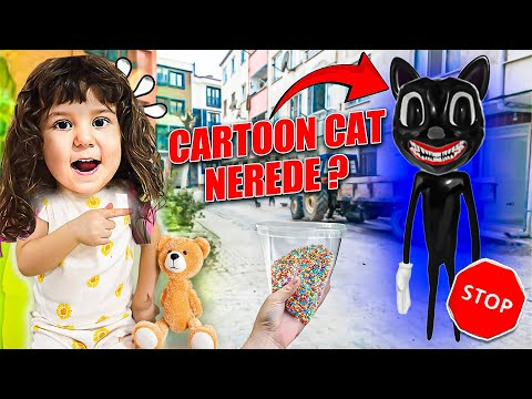CARTOON CAT HID IN THE HOUSE MİLA HAKAN!! KIDNAPPED!!