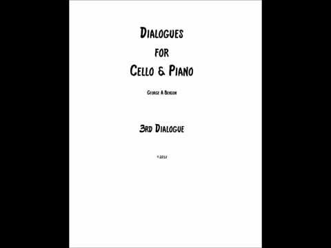 Three Dialogues for Cello & Piano