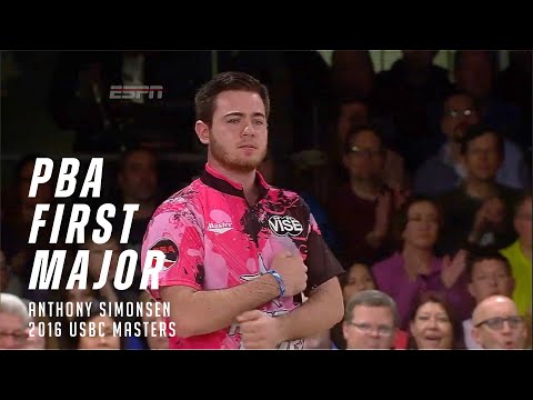 Anthony Simonsen's First Major | 2016 USBC Masters | Full Match vs. Dan MacLelland