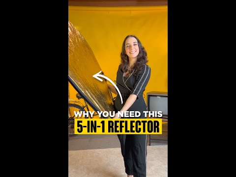 Why do you need a 5-in-1 reflector?