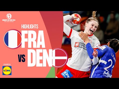 France 🆚 Denmark | Highlights | Women’s EHF EURO 2024