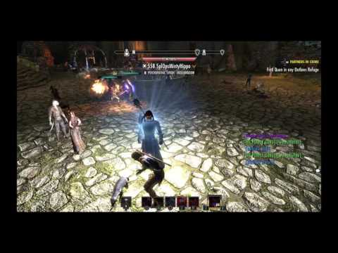 Magicka Nightblade LV38 vs. CP558 Magicka Sorcerer In ESO Duel
