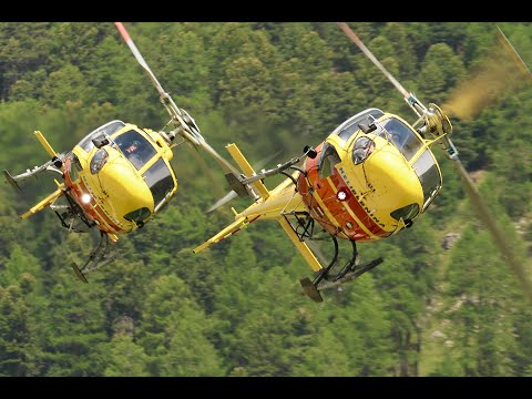 Helicopter Ballett 40 Jahre Heli Bernina Airbus H125 Ecureuil   Samedan Airport 2025