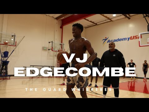 VJ Edgecombe Draft Prep w/ NBA Trainer Olin Simplis | The Guard Whisperer at Work