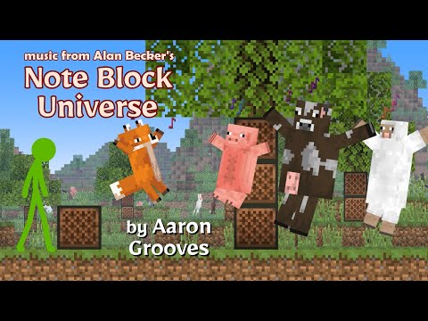 "Scene 1: Woodland" 🦊🐖🐄🐑 Music by Aaron Grooves - Note Block Universe