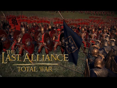 Harad Ambushed by the Elves and Numenor ! - Last Alliance Mod Total War Multiplayer Battle