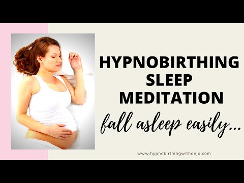 HYPNOBIRTHING MEDITATION SLEEP- Guided meditation for pregnancy sleep- Bedtime pregnancy meditation