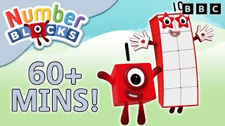 Numberblocks - Best Of Season 1! | 1 Hour Compilation | 123 - Numbers Cartoon For Kids